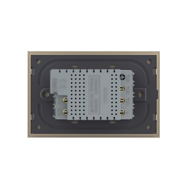 Intrerupator Dublu Cap Scara / Cruce Wi-Fi cu Touch LIVOLO, standard italian – Serie Noua