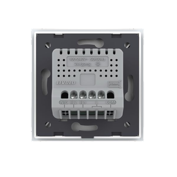 Intrerupator Dublu Wireless si Variator LIVOLO cu Touch Din Sticla – Serie Noua