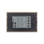 Intrerupator triplu wireless cu touch Livolo din sticla – standard italian