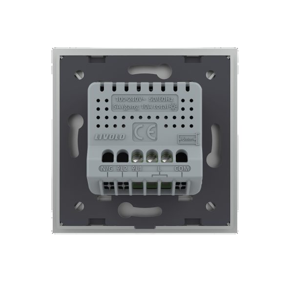 Intrerupator LIVOLO simplu wireless cu touch si telecomanda inclusa