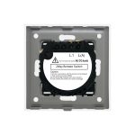 Intrerupator Simplu Cap Scara / Cruce RF433 cu Touch din Sticla LUXION