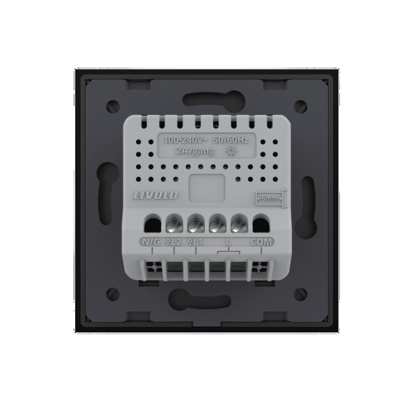Intrerupator Dublu Wireless si Variator LIVOLO cu Touch Din Sticla – Serie Noua
