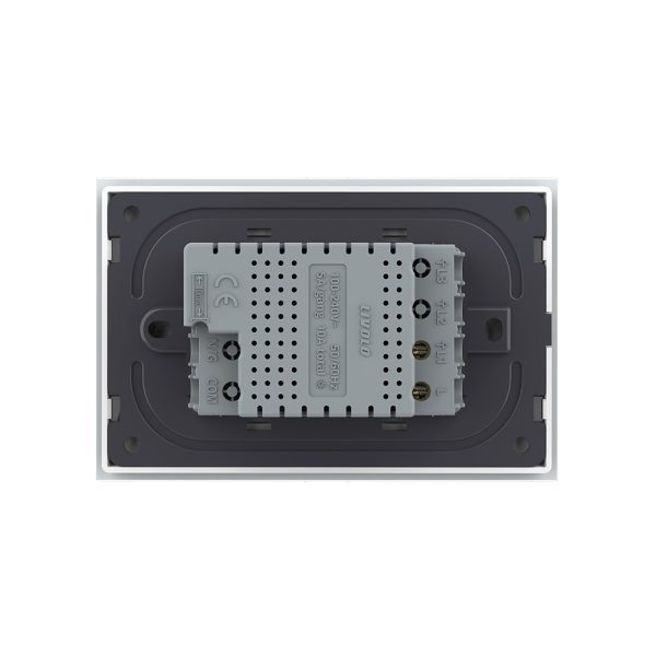 Intrerupator simplu wireless cu touch Livolo din sticla – standard italian