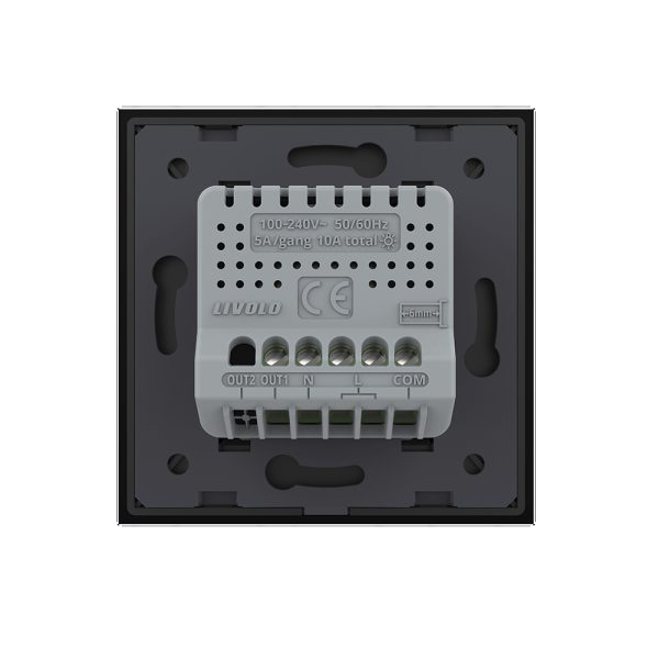 Intrerupator Simplu Cap / Cruce Wi-Fi cu Touch LIVOLO – Serie Noua