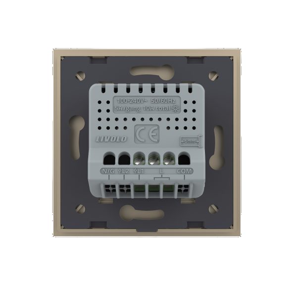 Intrerupator LIVOLO simplu wireless cu touch si telecomanda inclusa