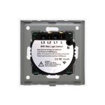 Intrerupator Simplu Wi-Fi + RF433 cu Touch din Sticla LUXION