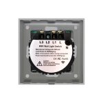 Intrerupator Dublu Wi-Fi + RF433 cu Touch din Sticla LUXION