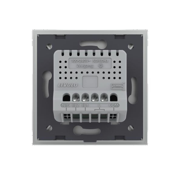 Intrerupator Dublu Wireless si Variator LIVOLO cu Touch Din Sticla – Serie Noua