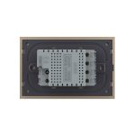 Intrerupator cvadruplu wireless cu touch Livolo din sticla – standard italian