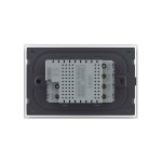 Intrerupator dublu cap scara/cruce cu touch Livolo din sticla – standard italian