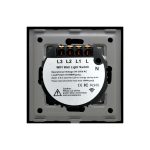 Intrerupator Triplu Wi-Fi + RF433 cu Touch din Sticla LUXION