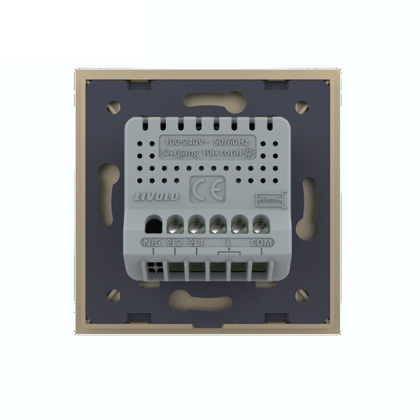Intrerupator Dublu Cap Scara / Cruce cu Touch LIVOLO – Serie Noua
