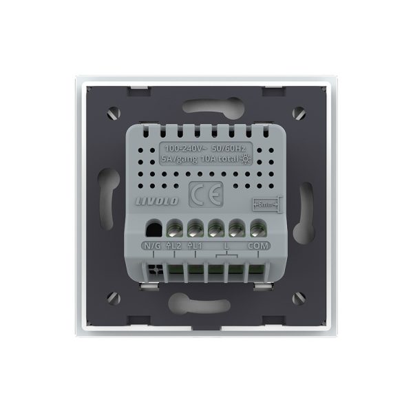 Intrerupator Dublu Cap Scara, Zigbee cu Touch LIVOLO – Serie Noua