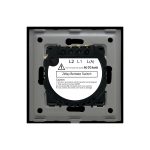 Intrerupator Dublu Cap Scara cu Touch din Sticla LUXION, RF433