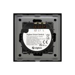 Intrerupator Dublu cu Touch din Sticla LUXION, protocol ZigBee