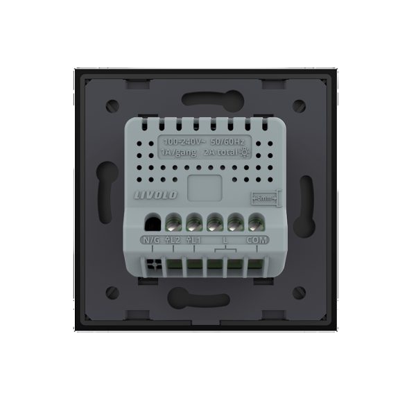 Intrerupator Dublu Cap Scara / Cruce Wireless cu Touch LIVOLO – Serie Noua