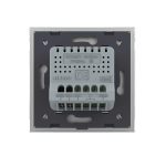 Intrerupator Simplu Cap Scara / Cruce cu Variator Livolo cu Rama din Sticla, ZigBee – Serie Noua