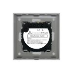 Intrerupator Simplu RF433 cu Touch din Sticla LUXION