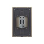 Intrerupator Simplu cu Touch Livolo cu Rama Din Sticla 1M – Serie Noua