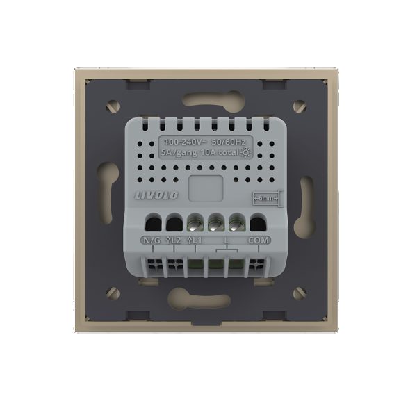 Intrerupator Simplu cu Touch Livolo din Sticla, Zigbee – Serie Noua