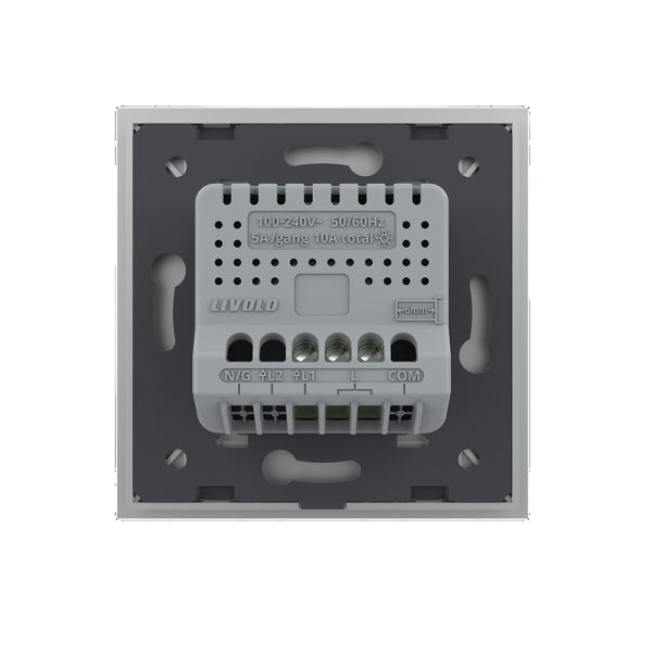 Intrerupator Simplu cu Touch Livolo din Sticla, Zigbee – Serie Noua