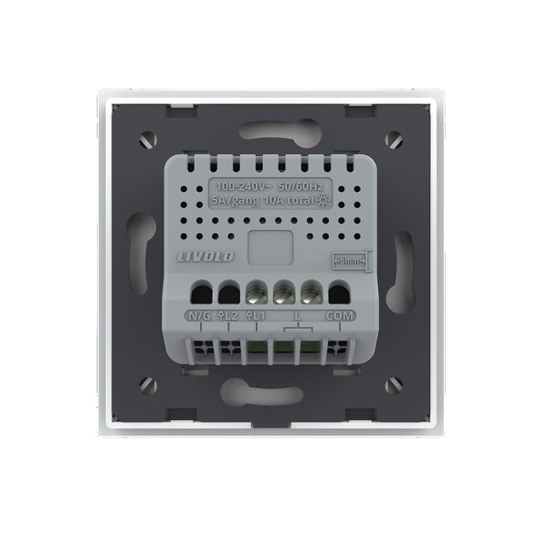 Intrerupator Simplu cu Touch Livolo din Sticla, Zigbee – Serie Noua