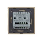 Intrerupator Simplu cu Variator Livolo cu Rama din Sticla, ZigBee – Serie Noua