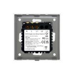 Intrerupator Simplu Wi-Fi cu Touch din Sticla si Rama de Aluminiu LUXION