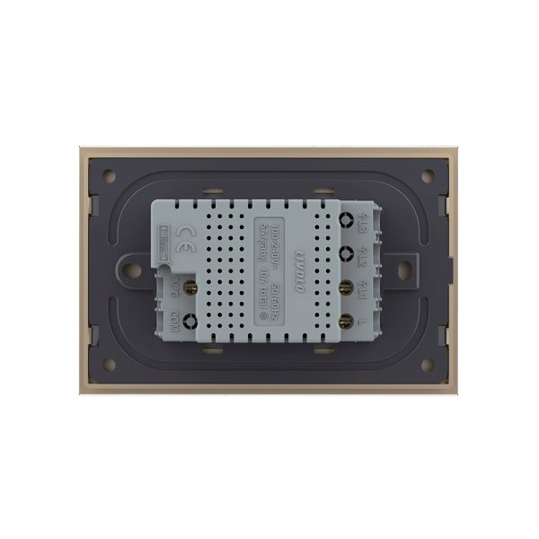Intrerupator Simplu Wi-Fi cu Touch LIVOLO din Sticla, standard Italian – Serie Noua