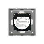 Intrerupator Triplu RF433 cu Touch din Sticla LUXION