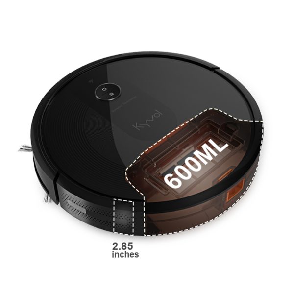 Aspirator robot inteligent Kyvol E30, Moduri de curatare, Sistem de navigatie, Recipient 600 mL, Autonomie 150 minute