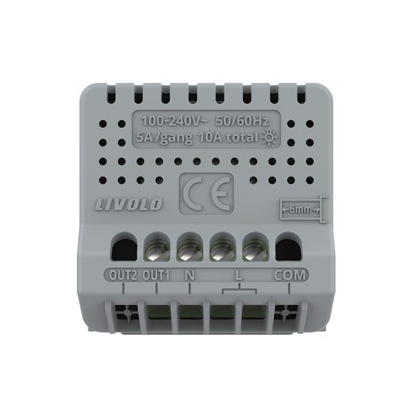 Modul Intrerupator Simplu Wi-Fi cu Touch LIVOLO – Serie Noua