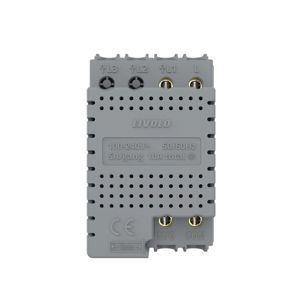 Modul Intrerupator Simplu Cap Scara / Cruce Wi-Fi cu Touch LIVOLO, standard italian – Serie Noua