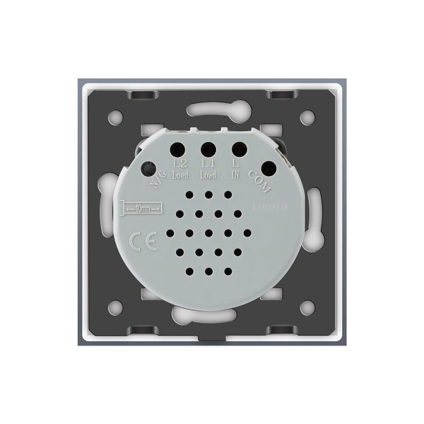 Modul intrerupator cu variator Livolo, Tensiune maxima 250 V