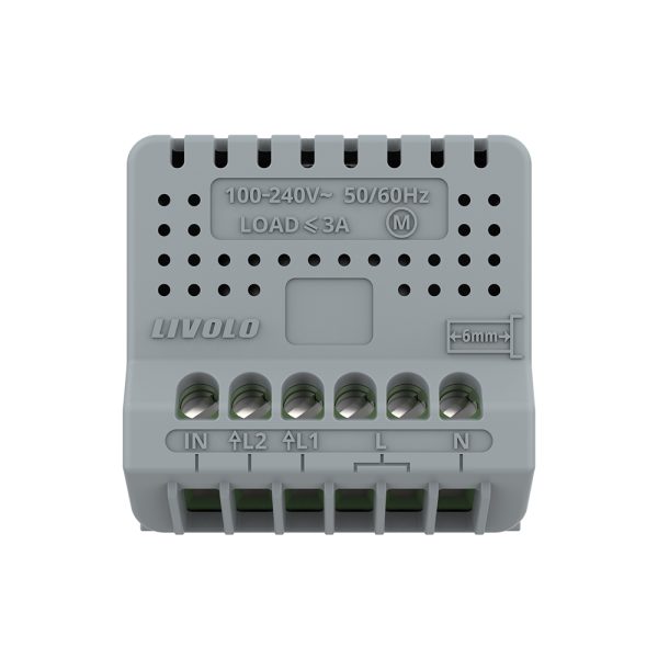 Modul Intrerupator Draperie cu Touch LIVOLO, Protocol ZigBee