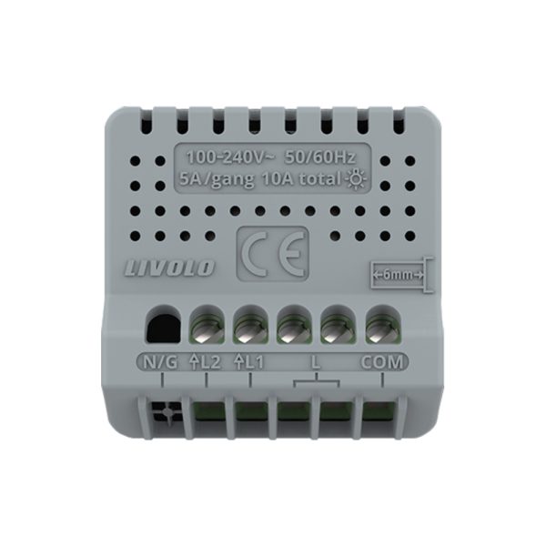 Modul Intrerupator Dublu Cap Scara, Zigbee cu Touch LIVOLO – Serie Noua