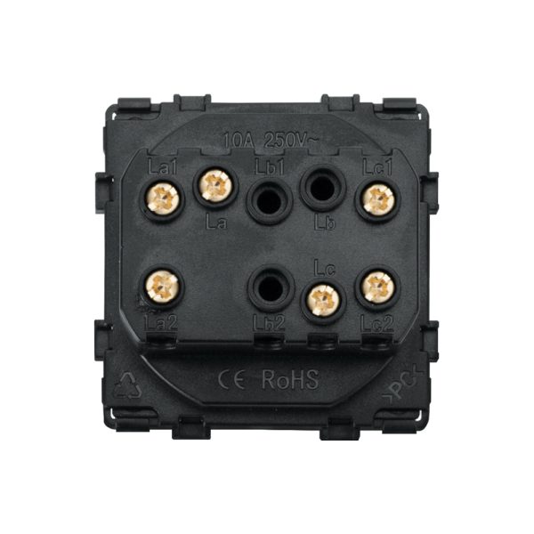 Modul Intrerupator Dublu Cap Scara Mecanic LUXION