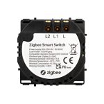 Modul Intrerupator Dublu, Protocol ZigBee cu Touch LUXION