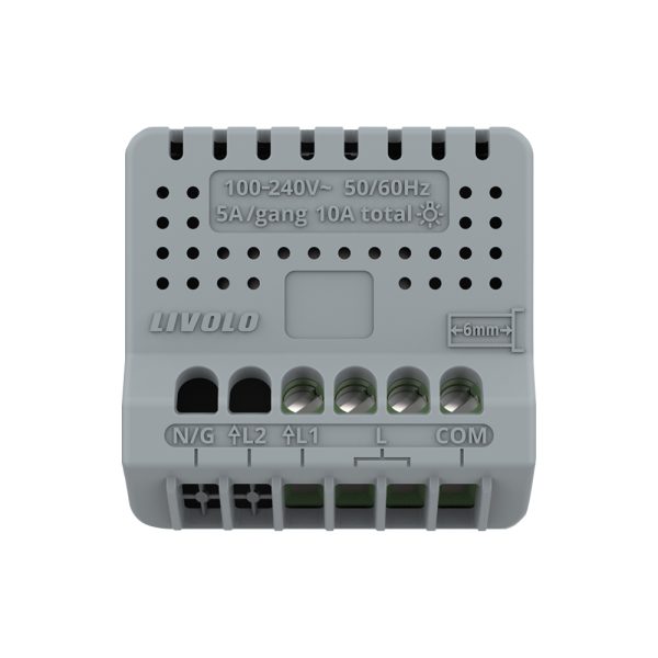 Modul Intrerupator Simplu Cap Scara / Cruce, ZigBee cu Touch LIVOLO – Serie Noua
