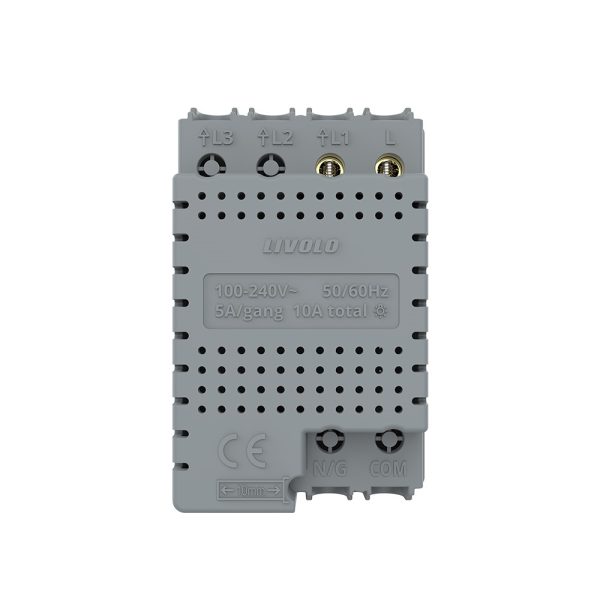 Modul intrerupator simplu cu touch Livolo standard Italian