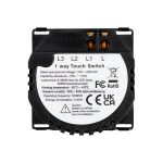 Modul Intrerupator Simplu din Silicon cu Touch LUXION