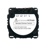 Modul Intrerupator Simplu cu Variator, RF433 cu Touch LUXION