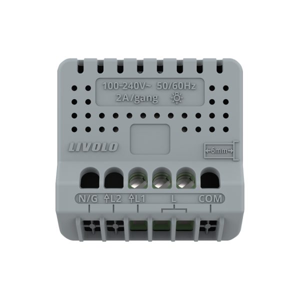 Modul Intrerupator Simplu cu Dimmer, Wireless si Touch LIVOLO – Serie Noua