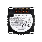 Modul Intrerupator Triplu din Silicon cu Touch LUXION