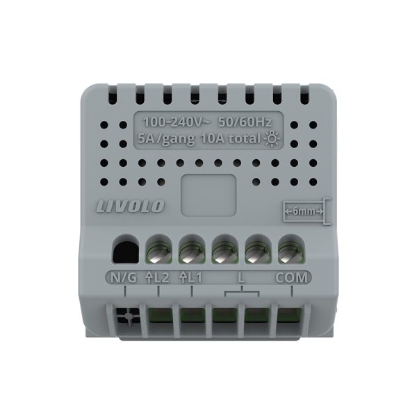 Modul Intrerupator Dublu Cap Scara / Cruce Wireless cu Touch LIVOLO – Serie Noua
