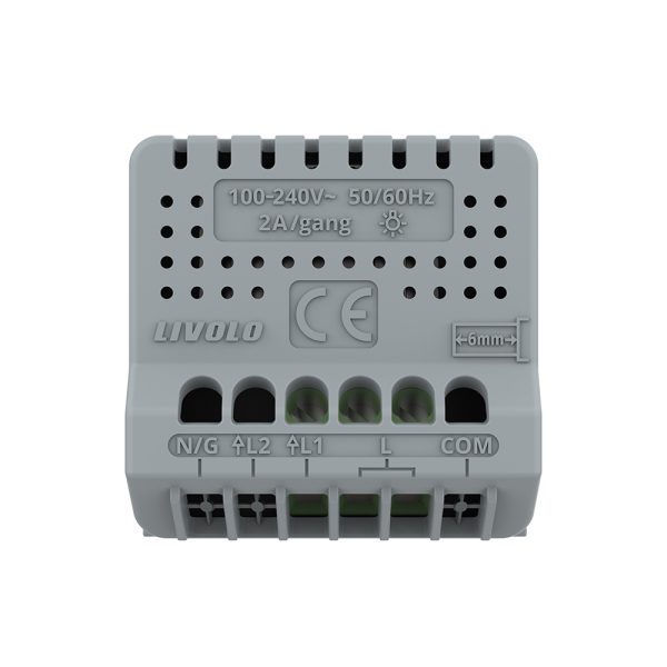 Modul Intrerupator Simplu cu Variator Livolo, ZigBee – Serie Noua