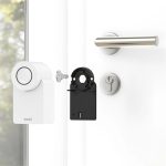 Pachet Nuki Combo 3.0, Include Nuki Smart Lock 3.0 si Nuki Bridge, Control de la distanta prin aplicatie