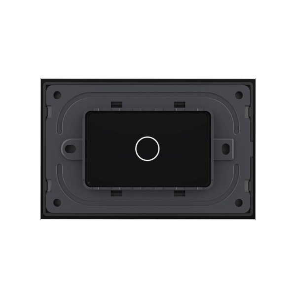 Panou intrerupator simplu cu touch Livolo din sticla, standard Italian – Serie noua
