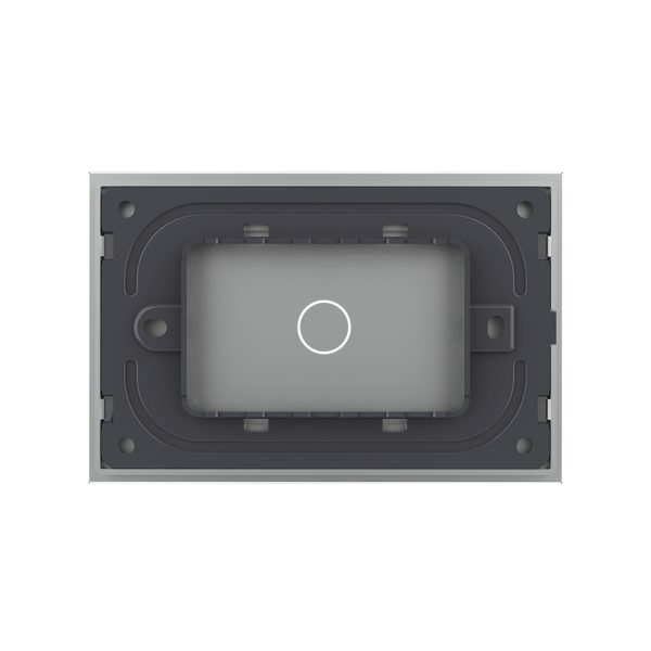 Panou intrerupator simplu cu touch Livolo din sticla, standard Italian – Serie noua