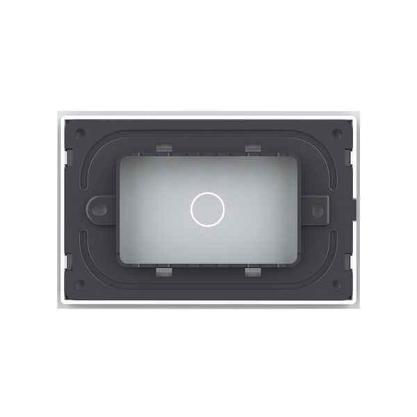 Panou intrerupator simplu cu touch Livolo din sticla, standard Italian – Serie noua